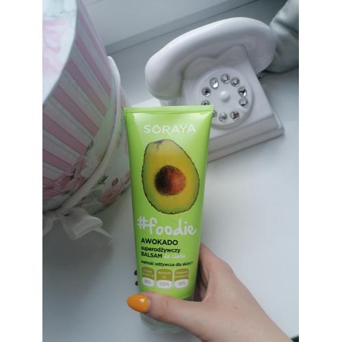 Soraya #Foodie, Superodżywczy balsam do ciała `Awkado` - opinie | zdjęcie do recenzji od blondeinbeauty