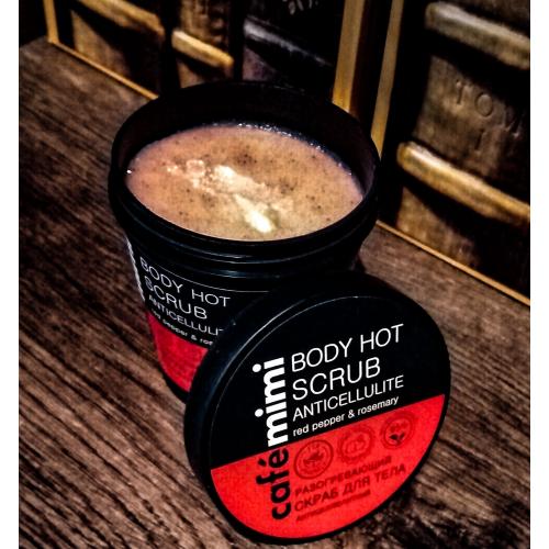Cafe Mimi Anticellulite Hot Body Scrub (Antycellulitowy, rozgrzewający peeling do ciała `Czerwona papryka i rozmaryn`) - opinie | zdjęcie do recenzji od Nathaliee85