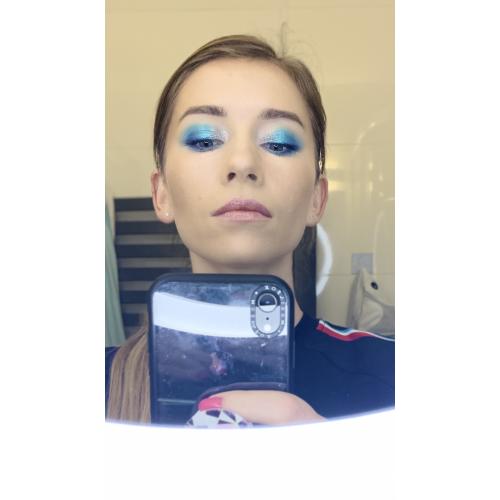 Huda Beauty Sapphire Obsessions, Eyeshadow Palette (Paleta 9 cieni do powiek) - opinie | zdjęcie do recenzji od Joannna1