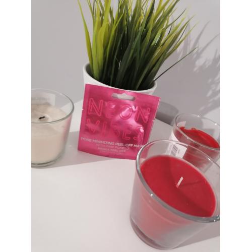 Marion Neon Vibes, Pore Minimizing Peel-off Mask (Maska do twarzy peel-off zwężająca pory) - opinie | zdjęcie do recenzji od blondeinbeauty