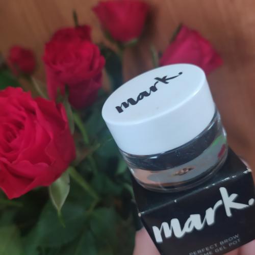 Avon Mark., Perfect Brow Creme Gel Pot (Kremowa pomada do brwi w słoiczku) - opinie | zdjęcie do recenzji od anitaa00
