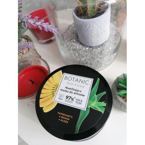 Botanic HairFood Nawilżająca maska do włosów - opinie | zdjęcie do recenzji od blondeinbeauty