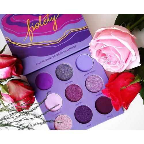 Glam Shop GlamBOX, Paleta cieni do oczu `Fiolety` - opinie | zdjęcie do recenzji od AneczkaK86 - 2