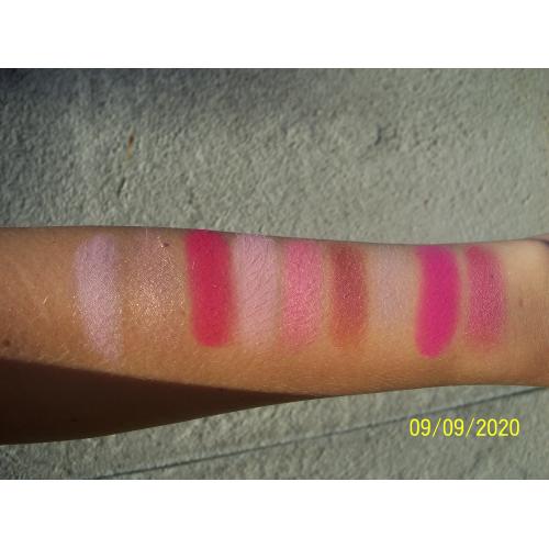 Makeup Obsession London Pretty in Pink Eyeshadow Palette (Paleta cieni do powiek) - opinie | zdjęcie do recenzji od Smerfeta83 - 5
