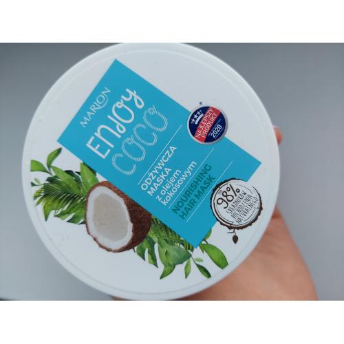 Marion Enjoy Coco, Nourishing Hair Mask (Odżywcza maska z olejem kokosowym) - opinie | zdjęcie do recenzji od 02paulinka02 - 2