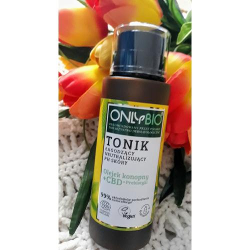 OnlyBio Tonik łagodzący neutralizujący pH skóry`Olejek konopny + CBD + prebiotyki` - opinie | zdjęcie do recenzji od Novo_ana