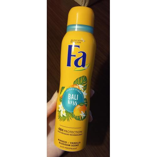 Fa Island Vibes, Bali Kiss, Anti-perspirant Spray (Antyperspirant odświeżający zapachowy w sprayu) - opinie | zdjęcie do recenzji od flexi_88