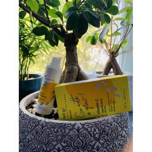 Kili·g Go with a glow! Woman Vitamin C, Regenerating Serum (Regenerujące serum z witaminą C) - opinie | zdjęcie do recenzji od Magda_Lena_Magda - 2