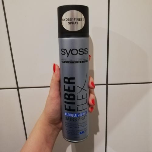 Syoss Fiber Flex, Flexible Volume Hairspray (Lakier do włosów) - opinie | zdjęcie do recenzji od Luqia