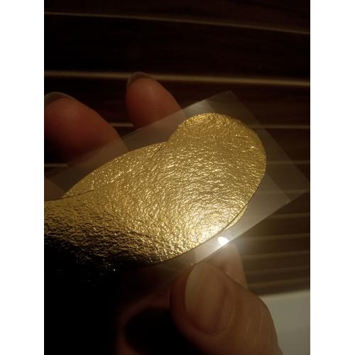 Perfecta Eye Patch, Złote glitterowe koreańskie płatki pod oczy - opinie | zdjęcie do recenzji od TaMaaRa - 2