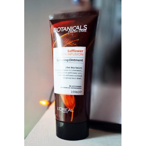L'Oreal Paris Botanicals Fresh Care, Safflower Rich Infusion, Softening Ointment (Zmiękczający krem do włosów suchych) - opinie | zdjęcie do recenzji od 123eliza96