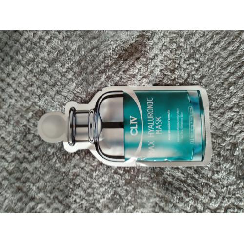 Cliv Premium Max Hyaluronic Mask Anti-wrinkle Formula (Nawilżająca hialuronowa maska w płachcie do twarzy) - opinie | zdjęcie do recenzji od legumina3