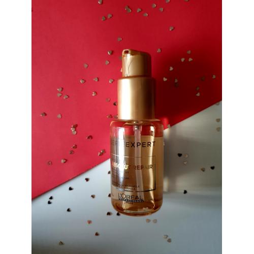 L'Oreal Professionnel Serie Expert, Absolut Repair Gold Quinoa, Nourishing Serum (Serum ochronne do włosów zniszczonych (stara wersja)) - opinie | zdjęcie do recenzji od Redakcja_Wizazpl