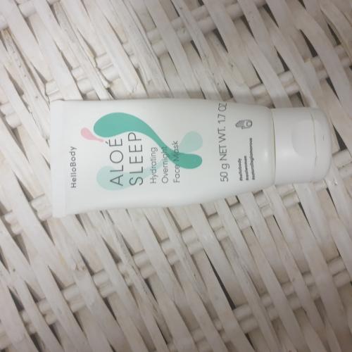 HelloBody Aloe Sleep, Hydrating Overnight Face Mask (Nawilżająca maska do twarzy na noc) - opinie | zdjęcie do recenzji od dziubeek92