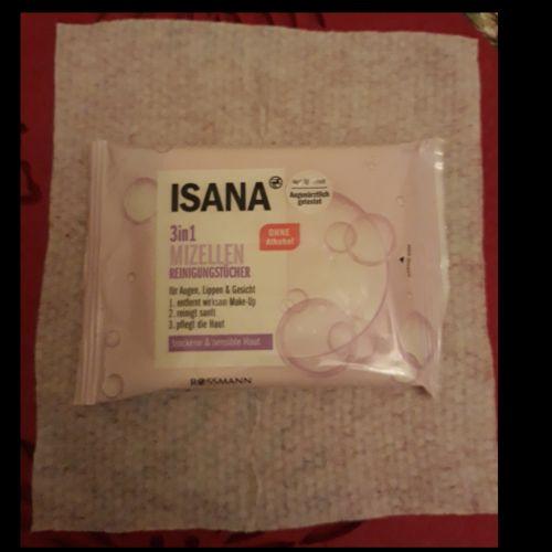 Isana Clean + Care, 3 in 1 Milde Reinigungstücher (Chusteczki do demakijażu) - opinie | zdjęcie do recenzji od Andromeda1966 - 1