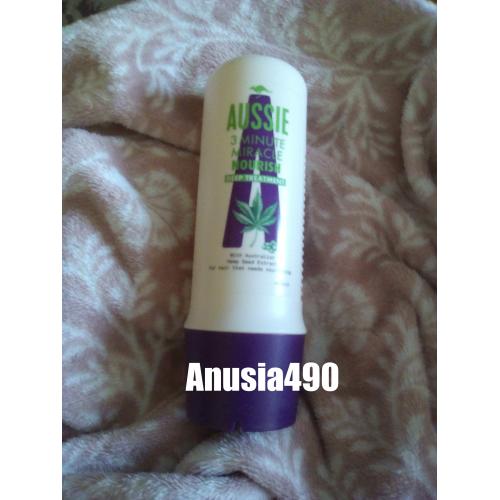Aussie Nourish 3 Minute Miracle Deep Treatment (Intensywna odżywka do włosów) - opinie | zdjęcie do recenzji od Anusia490