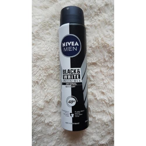 Nivea Men, Invisible Original for Black and White, Antyperspirant w sprayu - opinie | zdjęcie do recenzji od AgaB1998