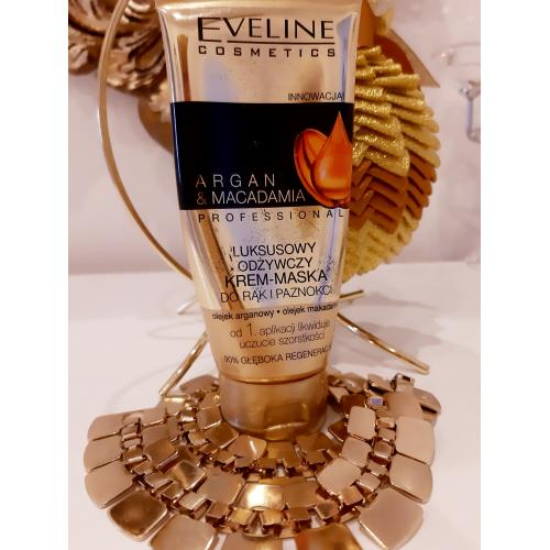 Eveline Cosmetics Professional, Argan & Macadamia, Luksusowy odżywczy krem- maska do rąk i paznokci - opinie | zdjęcie do recenzji od Goya5