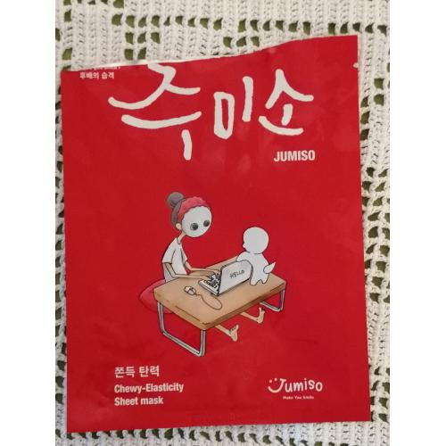 HelloSkin Jumiso, Chewy Elasticity Sheet Mask (Ujędrniająca maska w płachcie) - opinie | zdjęcie do recenzji od Kafe81