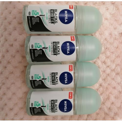 Nivea Invisible Fresh, Black & White, Antyperspirant w kulce - opinie | zdjęcie do recenzji od M_art_a_Anna