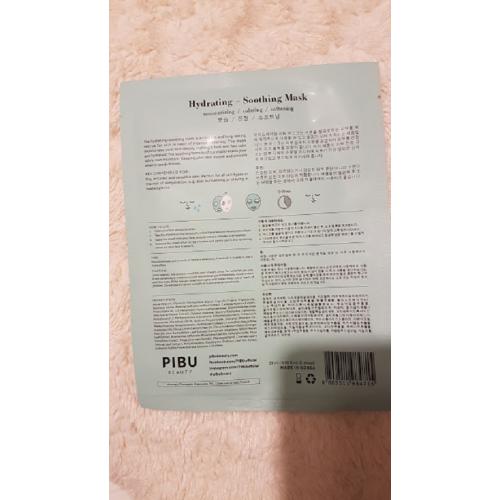 Pibu Beauty Hydrating - Soothing Mask (Maska nawadniająco-kojąca) - opinie | zdjęcie do recenzji od AgaB1998 - 2