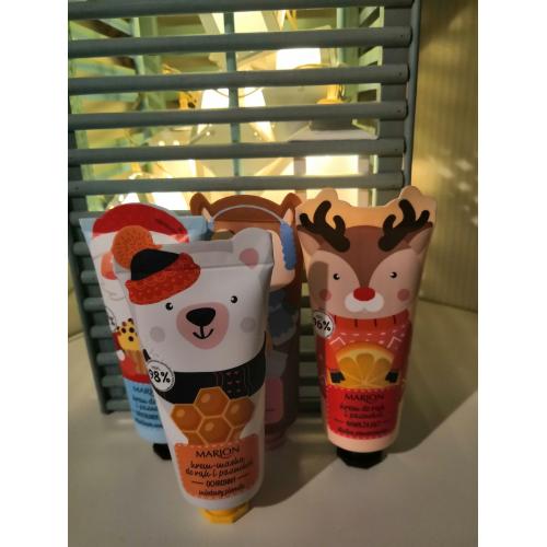 Marion Hand Care Funny Animals, Krem - maska do rąk i paznokci ochronny `Miodowy piernik` - opinie | zdjęcie do recenzji od mala_222