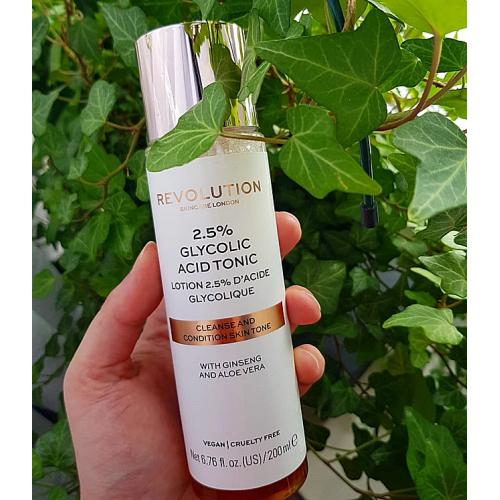 Revolution Skincare 2.5% Glycolic Acid Tonic (Tonik z kwasem glikolowym (stara wersja)) - opinie | zdjęcie do recenzji od kamila29091