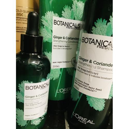 L'Oreal Paris Botanicals Fresh Care, Imbir & Kolendra, Wzmacniający szampon do włosów osłabionych - opinie | zdjęcie do recenzji od rozarozewicz