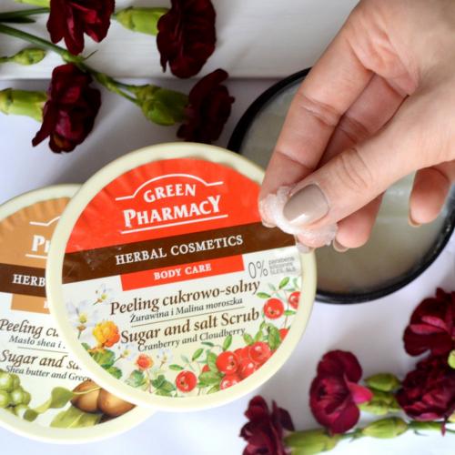 Green Pharmacy Peeling cukrowo - solny `Masło shea i zielona kawa` - opinie | zdjęcie do recenzji od noidentity - 1
