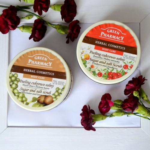 Green Pharmacy Peeling cukrowo - solny `Masło shea i zielona kawa` - opinie | zdjęcie do recenzji od noidentity - 3