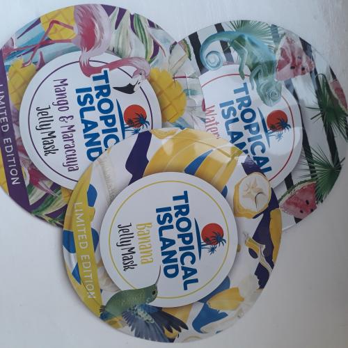 Marion Tropical island, Banana Jelly Mask (Żelowa maseczka do twarzy) - opinie | zdjęcie do recenzji od m_marcik