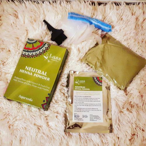 Lass Naturals Cassia (Henna bezbarwna) - opinie | zdjęcie do recenzji od Amisiaaa