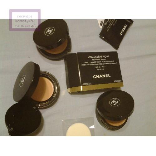 Chanel Vitalumiere Aqua, Teint Compact Creme Frais Hydrant [Fresh and Hydrating Cream Compact Makeup SPF15/PA+++] (Podkład w kompakcie) - opinie | zdjęcie do recenzji od linda22 - 1