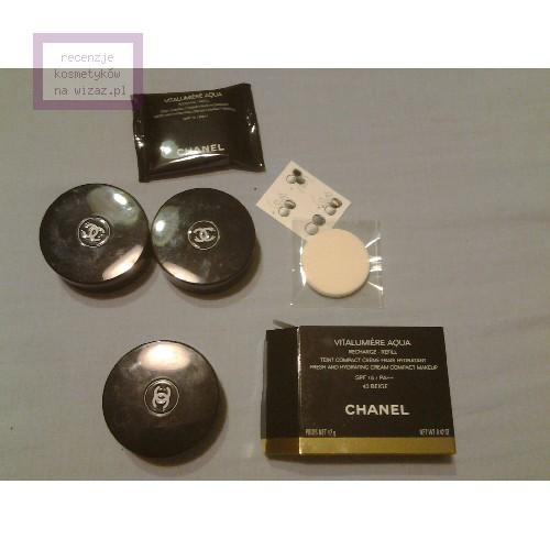 Chanel Vitalumiere Aqua, Teint Compact Creme Frais Hydrant [Fresh and Hydrating Cream Compact Makeup SPF15/PA+++] (Podkład w kompakcie) - opinie | zdjęcie do recenzji od linda22 - 3