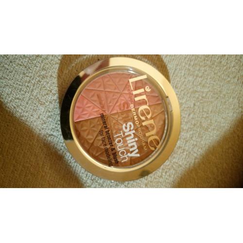 Lirene Dermoprogram Shiny Touch, Mineral Bronzer & Blush (Puder brązujący i róż w jednym) - opinie | zdjęcie do recenzji od lunazuzanna_1