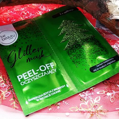 bebeauty Glitter Mask, Brokatowa maseczka do twarzy peel-off oczyszczająca `Kamień księżycowy i olej ze słodkich migdałów` - opinie | zdjęcie do recenzji od Panna_Cocolina