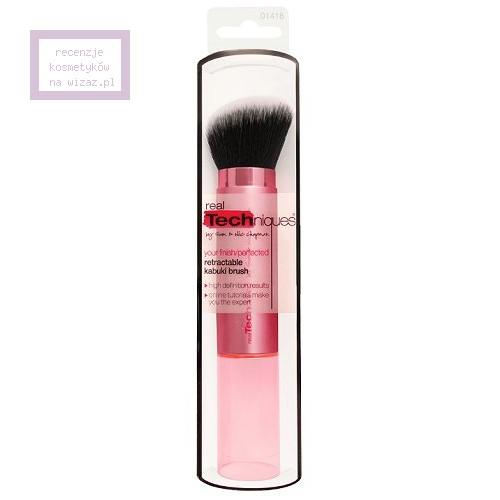 Real Techniques Retractable Kabuki Brush 01418 (Wysuwany skośny pędzel kabuki) - opinie | zdjęcie do recenzji od Noor - 4