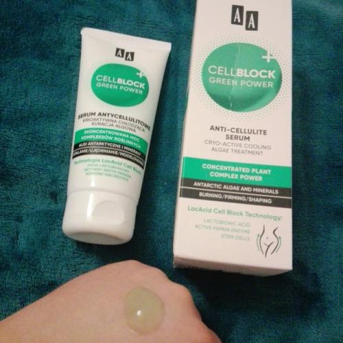 AA Cell Block Green Power, Serum antycellulitowe - opinie | zdjęcie do recenzji od redcarpet93