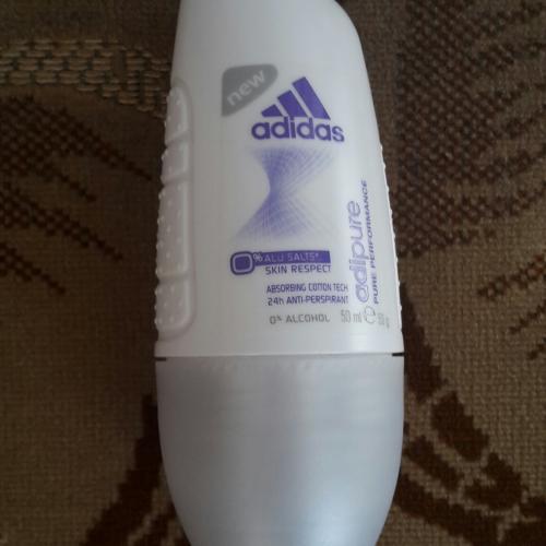 Adidas Adipure, Dezodorant roll- on dla kobiet - opinie | zdjęcie do recenzji od suzeta