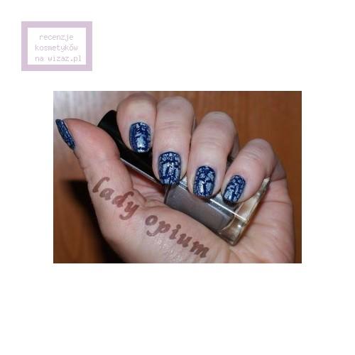 P2 Cosmetics Crac Ling Top Coat (Lakier dający efekt pęknięcia) - opinie | zdjęcie do recenzji od lady opium - 2