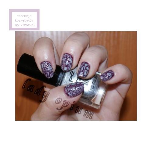P2 Cosmetics Crac Ling Top Coat (Lakier dający efekt pęknięcia) - opinie | zdjęcie do recenzji od lady opium - 1