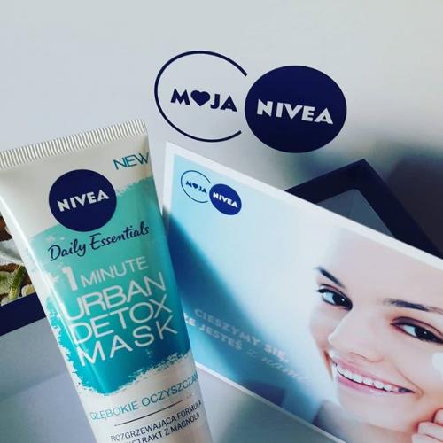 Nivea Daily Essentials, 1-Minute Urban Skin Detox Mask (1-minutowa maska głęboko oczyszczająca z ekstraktem z magnolii) - opinie | zdjęcie do recenzji od kawowagosia39