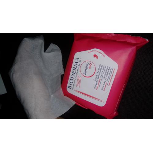 Bioderma Sensibio H2O, Make-up Removing Wipes (Chusteczki pielęgnacyjne dla cery wrażliwej) - opinie | zdjęcie do recenzji od malutka20123 - 1