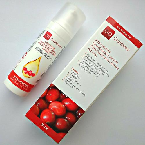 Go Cranberry Intensywnie nawilżające serum przeciwzmarszczkowe na noc - opinie | zdjęcie do recenzji od Immenseness