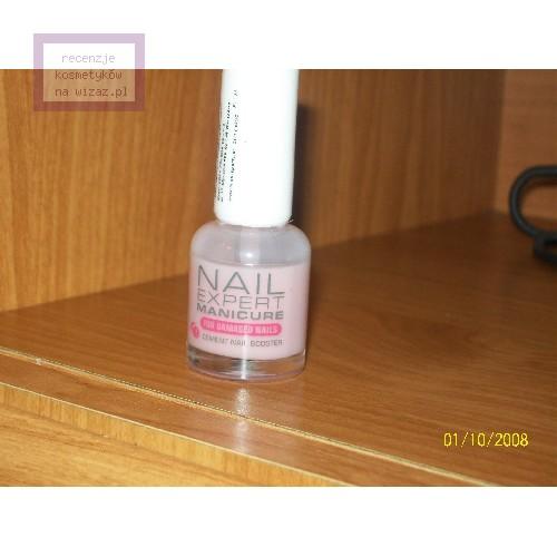 Miss Sporty Miss Sporty Nail Expert Manicure, Cement Nail Booster for Damaged Nails (Odżywka odbudowująca do zniszczonych paznokci) - opinie | zdjęcie do recenzji od Aisha778