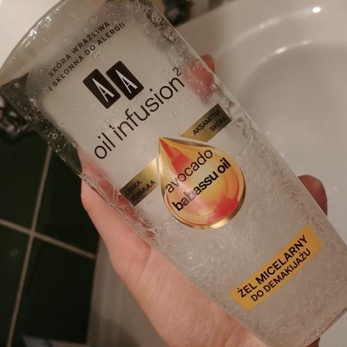 AA Oil Infusion 2, Żel micelarny do demakijażu - opinie | zdjęcie do recenzji od Ravka90