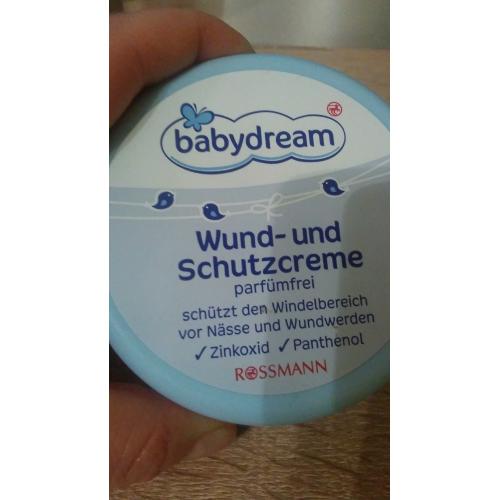 Babydream Wund- und Schutzcreme (Krem ochronny oraz przeciw powstawaniu odparzeń) - opinie | zdjęcie do recenzji od Karolina2025