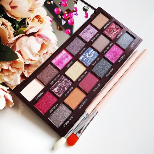 I Heart Revolution Galactic Chocolate Shadow Palette (Paleta 18 cieni do powiek) - opinie | zdjęcie do recenzji od Pprzygrodzka - 4