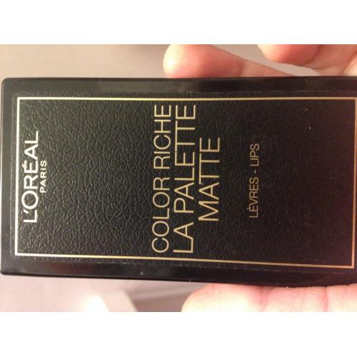 L'Oreal Paris Color Riche, La Palette Mate Nude (Paletka matowych pomadek do ust) - opinie | zdjęcie do recenzji od lusia1987 - 1