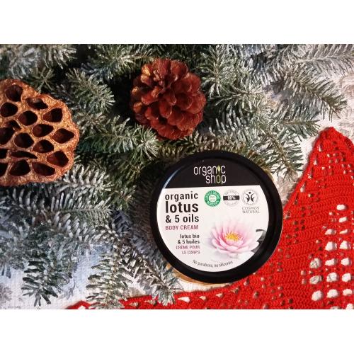 Organic Shop Lotus & Oils Body Cream (Krem do ciała `Indyjski lotos`) - opinie | zdjęcie do recenzji od Moniczkasia